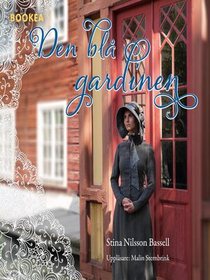 cover image of Den blå gardinen